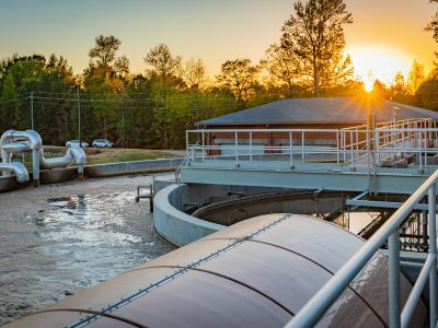 activated sludge processing at gravel ridge